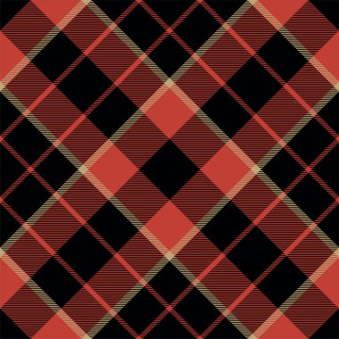 Ekose desenleri kontrol et. Tartan kumaş dokusu. Çizgili kare arka plan. Vektör tekstil tasarımı.