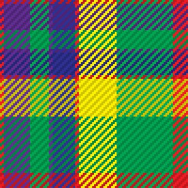 İskoç ekosesinin kusursuz deseni. Kumaş dokusunu kontrol ederek tekrarlanabilir arkaplan. Çizgili tekstil izinin düz vektör arkaplanı.