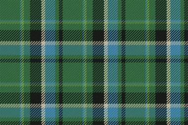 İskoç ekosesinin kusursuz deseni. Kumaş dokusunu kontrol ederek tekrarlanabilir arkaplan. Çizgili tekstil izinin düz vektör arkaplanı.