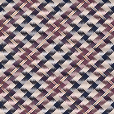 İskoç ekosesinin kusursuz deseni. Kumaş dokusunu kontrol ederek tekrarlanabilir arkaplan. Çizgili tekstil izinin düz vektör arkaplanı.