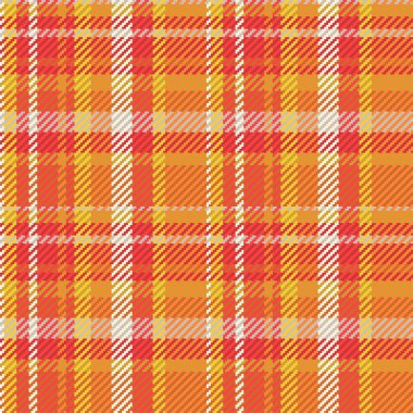 İskoç ekosesinin kusursuz deseni. Kumaş dokusunu kontrol ederek tekrarlanabilir arkaplan. Çizgili tekstil izinin düz vektör arkaplanı.