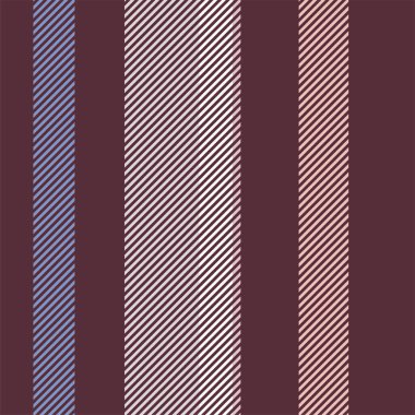 Dikey çizgiler kusursuz desen. Çizgiler vektör soyut tasarımı. Moda tekstili için uygun şerit dokusu.