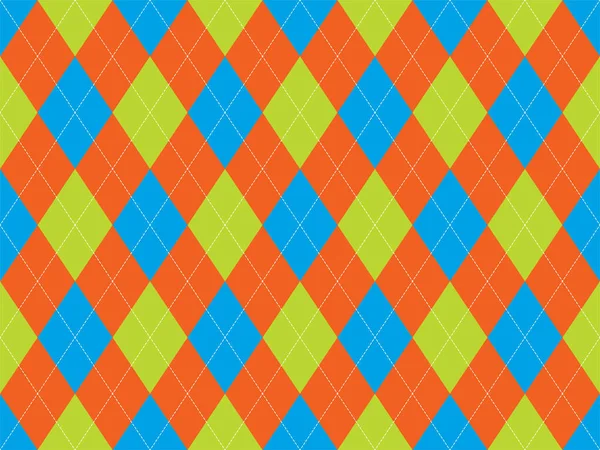 Modèle Argyle Sans Couture Texture Tissu Fond Argile Classique Ornement — Image vectorielle