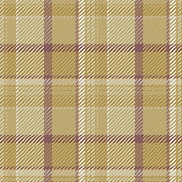 Padrão Sem Costura Xadrez Tartan Escocês Fundo Repetível Com Textura — Vetor de Stock