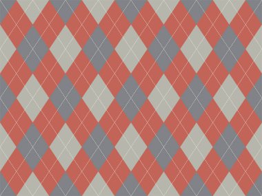 Argyle deseni kusursuz. Kumaş dokusu arka planı. Klasik argill vektör süslemesi.