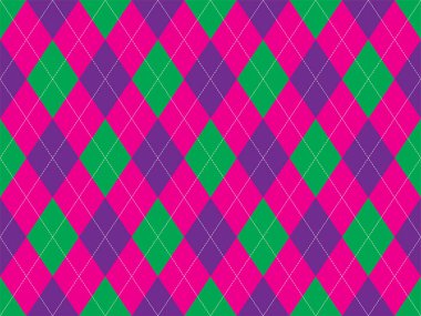 Argyle deseni kusursuz. Kumaş dokusu arka planı. Klasik argill vektör süslemesi.