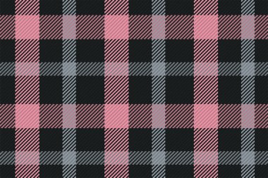 İskoç ekosesinin kusursuz deseni. Kumaş dokusunu kontrol ederek tekrarlanabilir arkaplan. Çizgili tekstil izinin düz vektör arkaplanı.