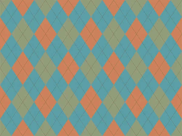Argyle deseni kusursuz. Kumaş dokusu arka planı. Klasik argill vektör süslemesi.