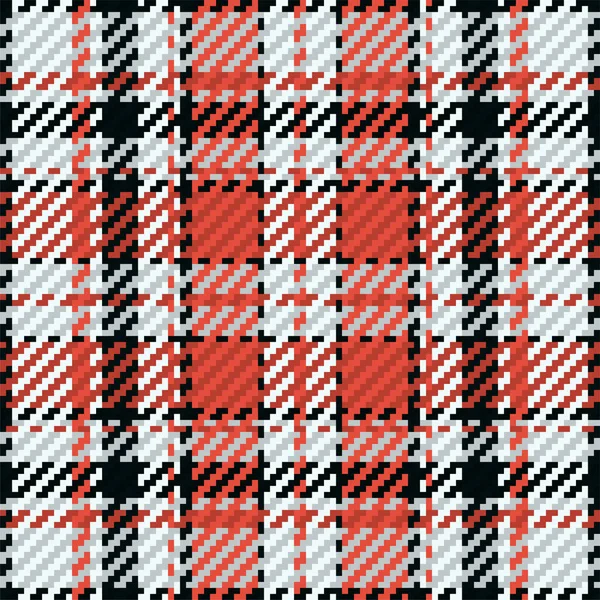 Naadloos Patroon Van Schotse Tartan Ruitjes Herhaaldelijke Achtergrond Met Controlestof — Stockvector