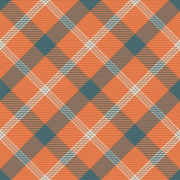 Seamless Pattern Scottish Tartan Plaid Repeatable Background Check Fabric Texture — Stock Vector