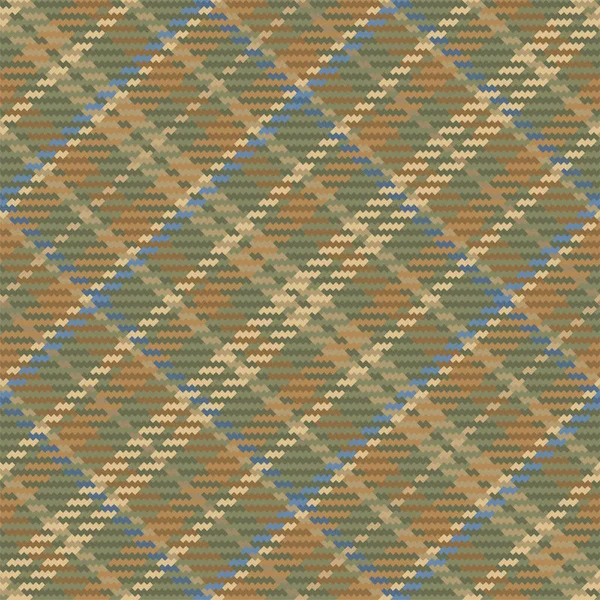 Seamless Pattern Scottish Tartan Plaid Repeatable Background Check Fabric Texture — Stock Vector