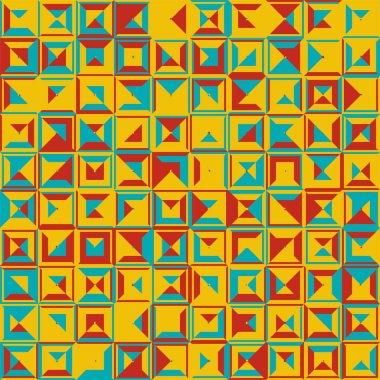 Kusursuz desenli geometrik. Renkli soyut arka plan. Vektör tasarımı. Modern biçim.