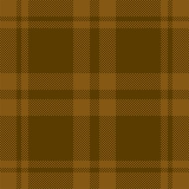 Piksel arkaplan vektör tasarımı. Modern, pürüzsüz desenli ekose. Kare kumaş. Tartan İskoç tekstili. Güzellik rengi süsleri..