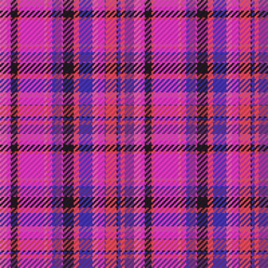 İskoç ekosesinin kusursuz deseni. Kumaş dokusunu kontrol ederek tekrarlanabilir arkaplan. Çizgili tekstil izinin düz vektör arkaplanı.