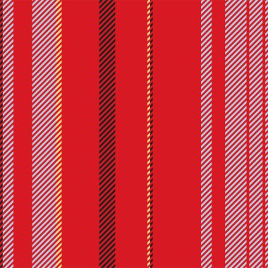 Dikey çizgiler kusursuz desen. Çizgiler vektör soyut tasarımı. Moda tekstili için uygun şerit dokusu.