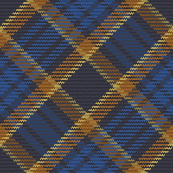 Padrão Sem Costura Xadrez Tartan Escocês Fundo Repetível Com Textura — Vetor de Stock