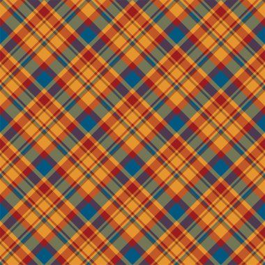 Ekose desenleri kontrol et. Tekstil süslemesinin vektör arkaplanı. Düz kumaş tasarımı. Tartan.