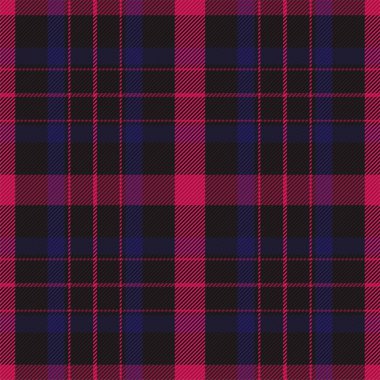 Ekose desenli. Kumaş dokusunu kontrol et. Çizgili kare arka plan. Vektör tekstil tasarımı tartan.