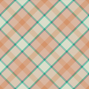 İskoç ekosesinin kusursuz deseni. Kumaş dokusunu kontrol ederek tekrarlanabilir arkaplan. Çizgili tekstil izinin düz vektör arkaplanı.