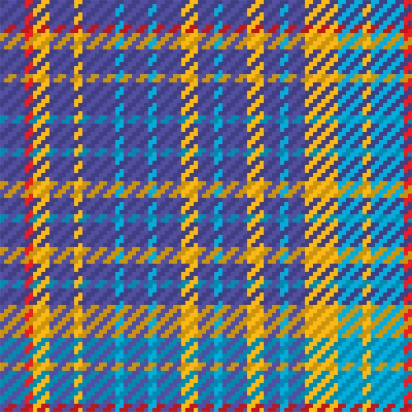 Padrão Sem Costura Xadrez Tartan Escocês Fundo Repetível Com Textura —  Vetores de Stock