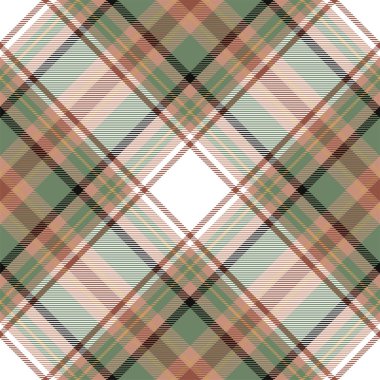 Ekose desenleri kontrol et. Tartan kumaş dokusu. Çizgili kare arka plan. Vektör tekstil tasarımı.