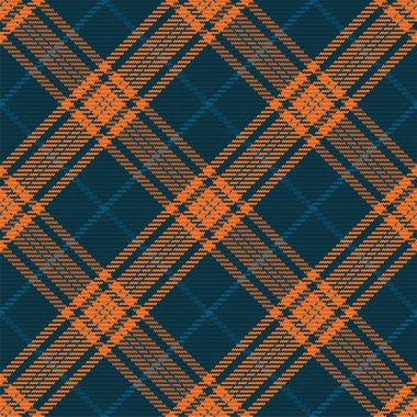 İskoç ekosesinin kusursuz deseni. Kumaş dokusunu kontrol ederek tekrarlanabilir arkaplan. Çizgili tekstil izinin düz vektör arkaplanı.