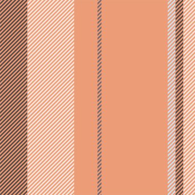 Dikey çizgiler kusursuz desen. Çizgiler vektör soyut tasarımı. Moda tekstili için uygun şerit dokusu.