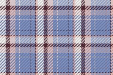 İskoç ekosesinin kusursuz deseni. Kumaş dokusunu kontrol ederek tekrarlanabilir arkaplan. Çizgili tekstil izinin düz vektör arkaplanı.