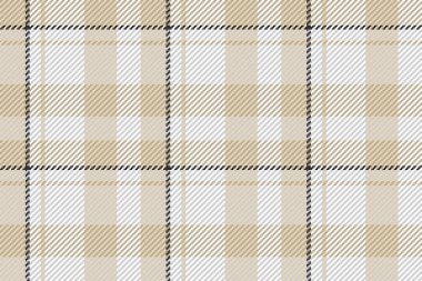 İskoç ekosesinin kusursuz deseni. Kumaş dokusunu kontrol ederek tekrarlanabilir arkaplan. Çizgili tekstil izinin düz vektör arkaplanı.