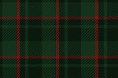 İskoç ekosesinin kusursuz deseni. Kumaş dokusunu kontrol ederek tekrarlanabilir arkaplan. Çizgili tekstil izinin düz vektör arkaplanı.