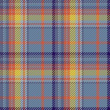 İskoç ekosesinin kusursuz deseni. Kumaş dokusunu kontrol ederek tekrarlanabilir arkaplan. Çizgili tekstil izinin düz vektör arkaplanı.