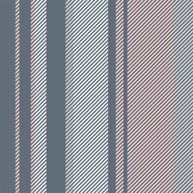 Dikey çizgiler kusursuz desen. Çizgiler vektör soyut tasarımı. Moda tekstili için uygun şerit dokusu.