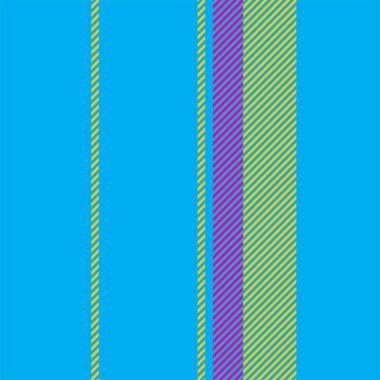 Dikey çizgiler kusursuz desen. Çizgiler vektör soyut tasarımı. Moda tekstili için uygun şerit dokusu.