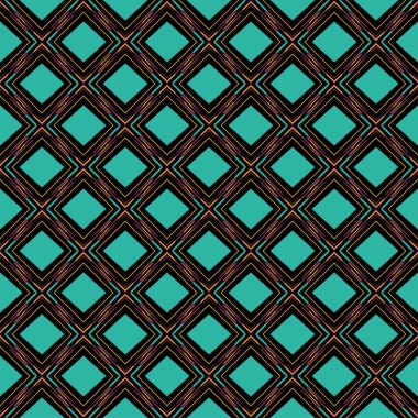 Kusursuz desenli geometrik. Renkli soyut arka plan. Vektör tasarımı. Modern biçim.