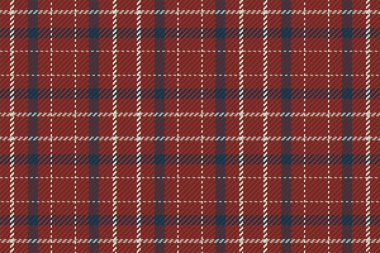 İskoç ekosesinin kusursuz deseni. Kumaş dokusunu kontrol ederek tekrarlanabilir arkaplan. Çizgili tekstil izinin düz vektör arkaplanı.