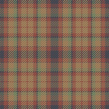 İskoç ekosesinin kusursuz deseni. Kumaş dokusunu kontrol ederek tekrarlanabilir arkaplan. Çizgili tekstil izinin düz vektör arkaplanı.