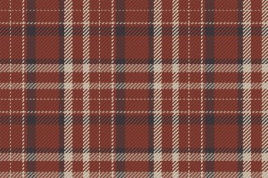 İskoç ekosesinin kusursuz deseni. Kumaş dokusunu kontrol ederek tekrarlanabilir arkaplan. Çizgili tekstil izinin düz vektör arkaplanı.