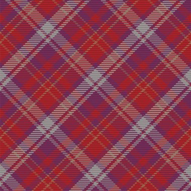 Moda tekstil ve grafik tasarımı için uygun ekoseli tartan dikişsiz desen.
