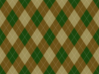 Argyle deseni kusursuz. Kumaş dokusu arka planı. Klasik argill vektör süslemesi.