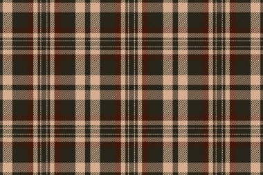 Ekose desenli. Kumaş dokusunu kontrol et. Çizgili kare arka plan. Vektör tekstil tasarımı tartan.