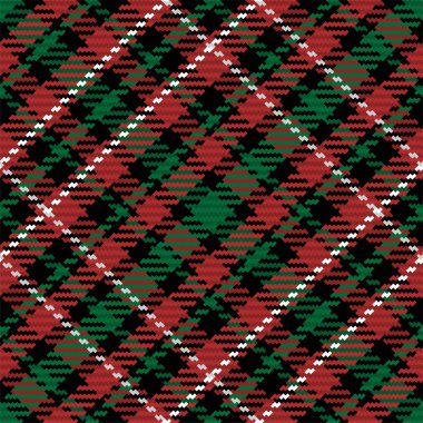 İskoç ekosesinin kusursuz deseni. Kumaş dokusunu kontrol ederek tekrarlanabilir arkaplan. Çizgili tekstil izinin düz vektör arkaplanı.