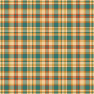 Ekose desenleri kontrol et. Tekstil süslemesinin vektör arkaplanı. Düz kumaş tasarımı. Tartan.