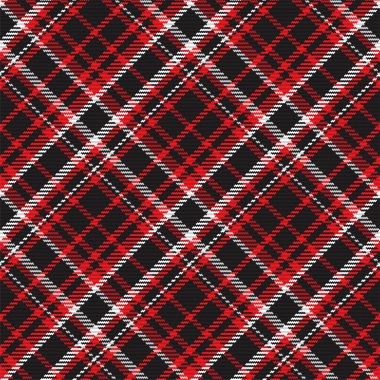 İskoç ekosesinin kusursuz deseni. Kumaş dokusunu kontrol ederek tekrarlanabilir arkaplan. Çizgili tekstil izinin düz vektör arkaplanı.