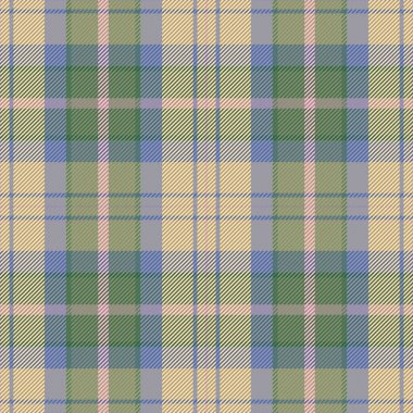 Ekose desenli. Kumaş dokusunu kontrol et. Çizgili kare arka plan. Vektör tekstil tasarımı tartan.