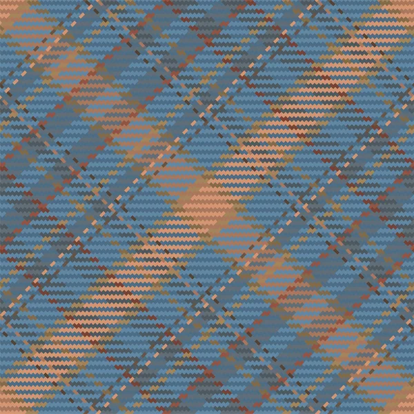 Padrão Sem Costura Xadrez Tartan Escocês Fundo Repetível Com Textura — Vetor de Stock