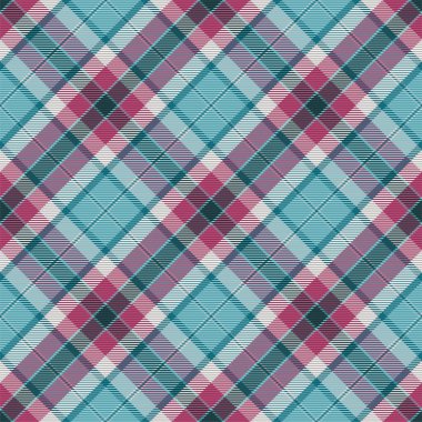 Ekose desenli. Kumaş dokusunu kontrol et. Çizgili kare arka plan. Vektör tekstil tasarımı tartan.