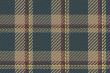 İskoç ekosesinin kusursuz deseni. Kumaş dokusunu kontrol ederek tekrarlanabilir arkaplan. Çizgili tekstil izinin düz vektör arkaplanı.