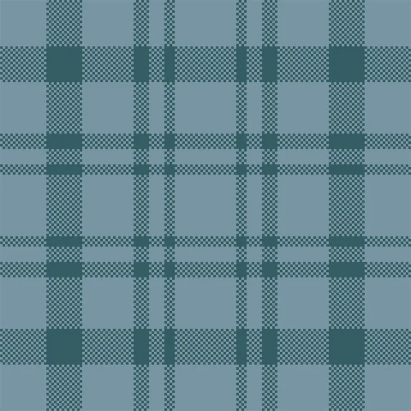 Pixel Conception Vectorielle Fond Motif Moderne Sans Couture Carreaux Tissu — Image vectorielle