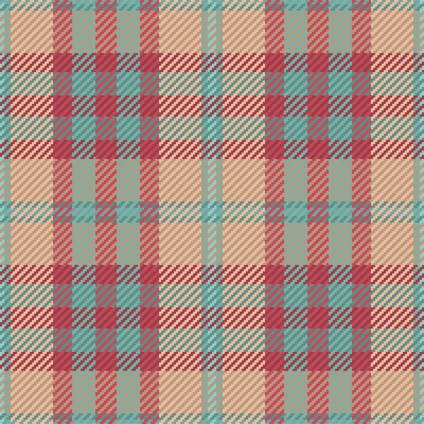 Padrão Sem Costura Xadrez Tartan Escocês Fundo Repetível Com Textura —  Vetores de Stock