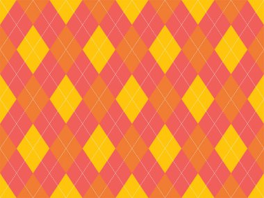 Argyle deseni kusursuz. Kumaş dokusu arka planı. Klasik argill vektör süslemesi.